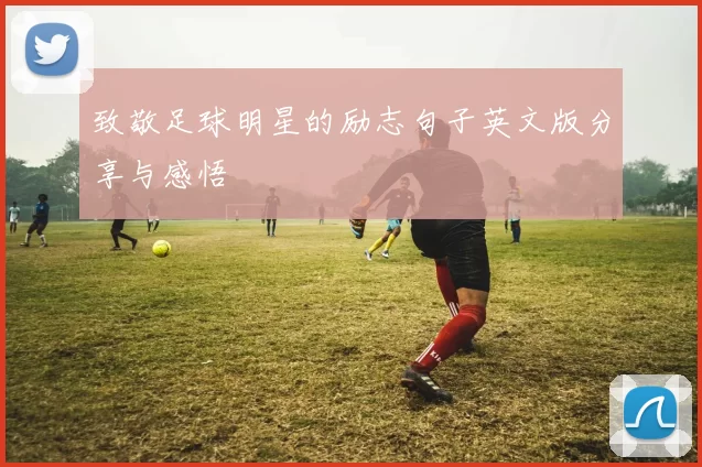 致敬足球明星的励志句子英文版分享与感悟
